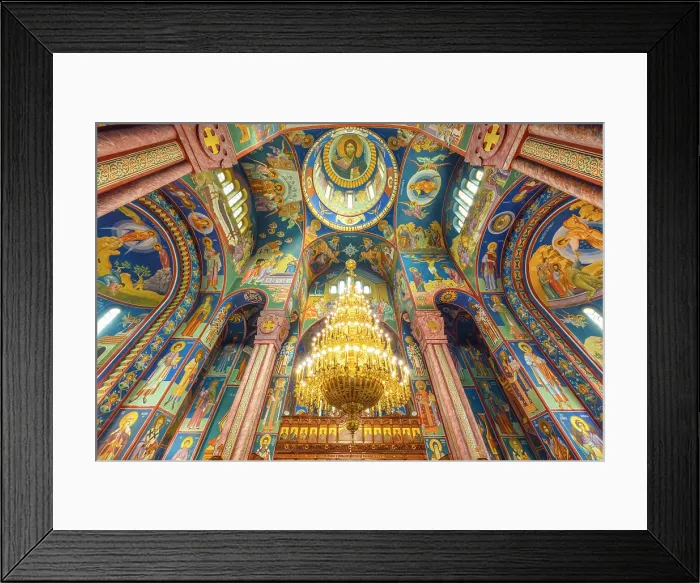 Framed Print : Ornate Interior of Sts. Cyril and Methodius Church, Ljubljana, Slovenia, Eastern Europe Framed Print : Ornate Interior of Sts. Cyril and Methodius Church, Ljubljana, Slovenia, Eastern Europe