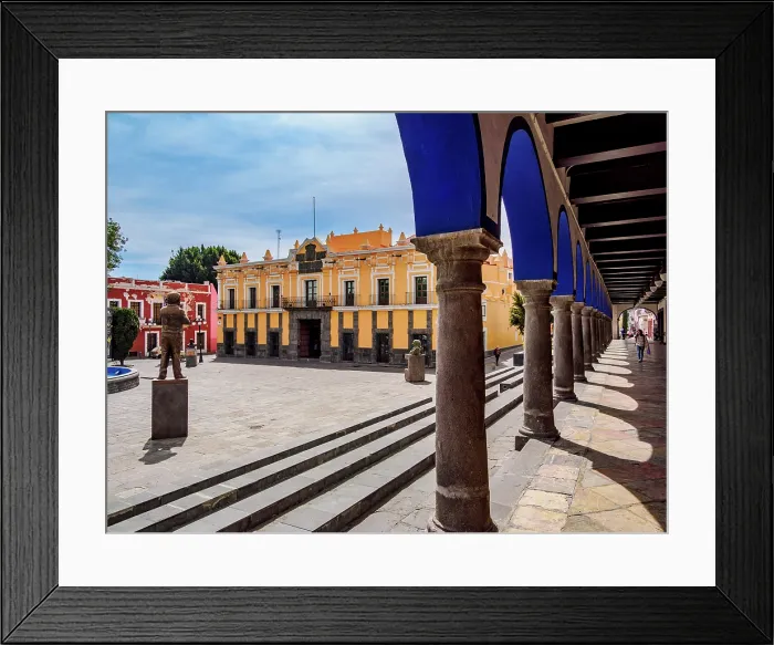 Framed Print : Teatro Principal, Main Theatre, City of Puebla, Puebla State, Mexico Framed Print : Teatro Principal, Main Theatre, City of Puebla, Puebla State, Mexico