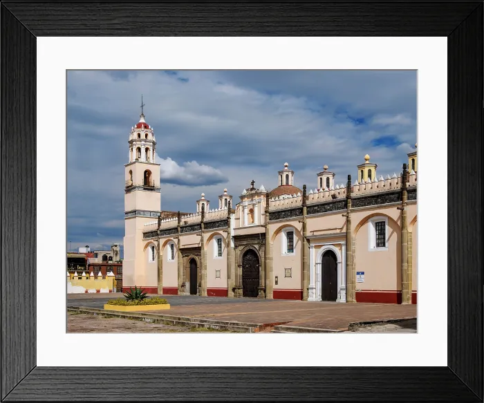 Framed Print : Royal Chapel at the San Gabriel Franciscan Convent, Cholula, Puebla State, Mexico Framed Print : Royal Chapel at the San Gabriel Franciscan Convent, Cholula, Puebla State, Mexico