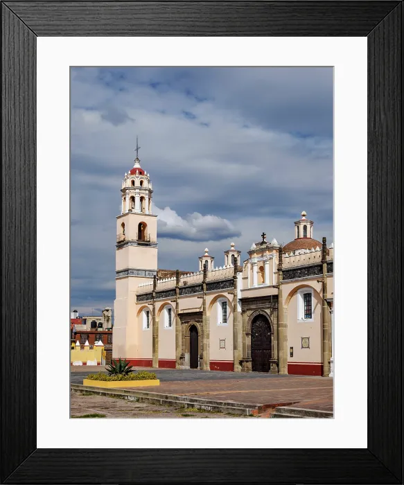 Framed Print : Royal Chapel at the San Gabriel Franciscan Convent, Cholula, Puebla State, Mexico Framed Print : Royal Chapel at the San Gabriel Franciscan Convent, Cholula, Puebla State, Mexico