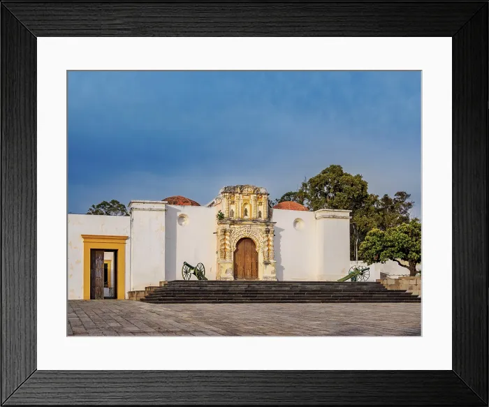 Framed Print : Fuerte de Loreto at sunset, Historic Zone of the Forts, City of Puebla, Puebla State, Mexico