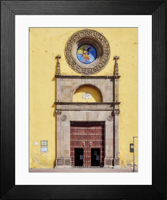 Framed Print : San Gabriel Franciscan Convent, main church, Cholula, Puebla State, Mexico Framed Print : San Gabriel Franciscan Convent, main church, Cholula, Puebla State, Mexico