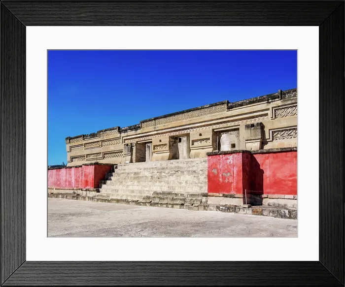Framed Print : The Palace, Mitla Archaeological Site, San Pablo Villa de Mitla, Oaxaca State, Mexico Framed Print : The Palace, Mitla Archaeological Site, San Pablo Villa de Mitla, Oaxaca State, Mexico