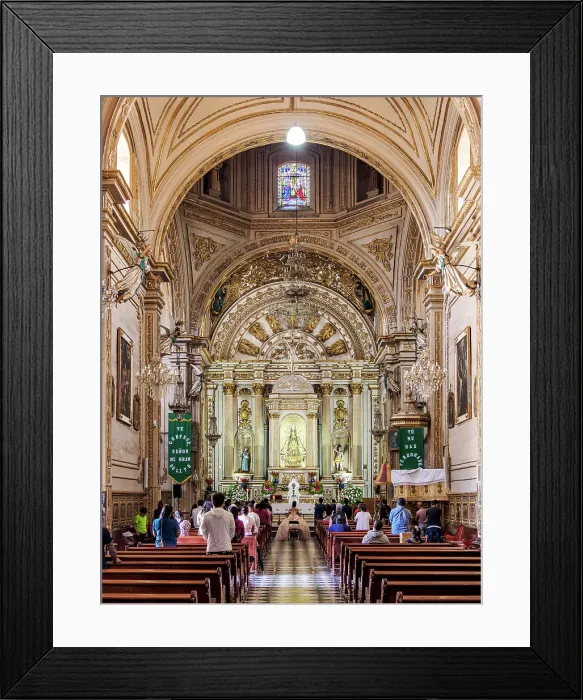 Framed Print : Basilica of Our Lady of Solitude, interior, Oaxaca de Juarez, Oaxaca State, Mexico Framed Print : Basilica of Our Lady of Solitude, interior, Oaxaca de Juarez, Oaxaca State, Mexico