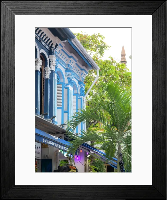 Framed Print : Bussorah Street, Singapore Framed Print : Bussorah Street, Singapore