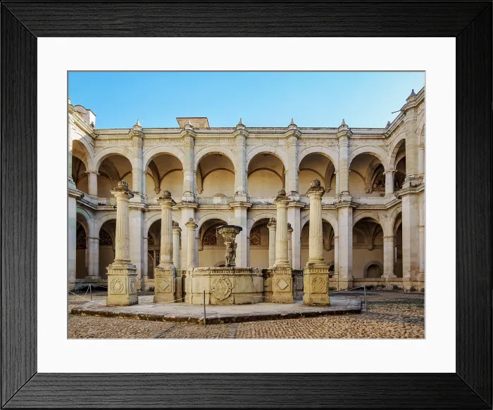 Framed Print : Cloister at the Convent of Santo Domingo de Guzman, Oaxaca de Juarez, Oaxaca State, Mexico Framed Print : Cloister at the Convent of Santo Domingo de Guzman, Oaxaca de Juarez, Oaxaca State, Mexico