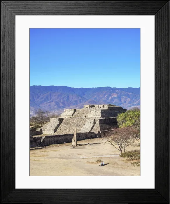 Framed Print : Building K, Monte Alban Archaeological Site, Oaxaca State, Mexico Framed Print : Building K, Monte Alban Archaeological Site, Oaxaca State, Mexico