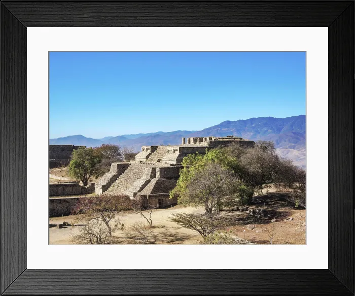 Framed Print : Building K, Monte Alban Archaeological Site, Oaxaca State, Mexico Framed Print : Building K, Monte Alban Archaeological Site, Oaxaca State, Mexico