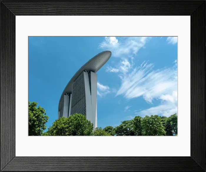Framed Print : Marina Bay Sands Hotel, Singapore