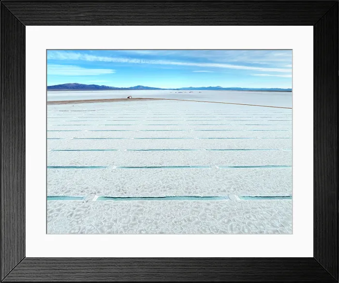 Framed Print : Aerial view of the turquoise pools of the Salinas Grandes Salt Flat, Puna de Atacama, Jujuy, Argentina Framed Print : Aerial view of the turquoise pools of the Salinas Grandes Salt Flat, Puna de Atacama, Jujuy, Argentina