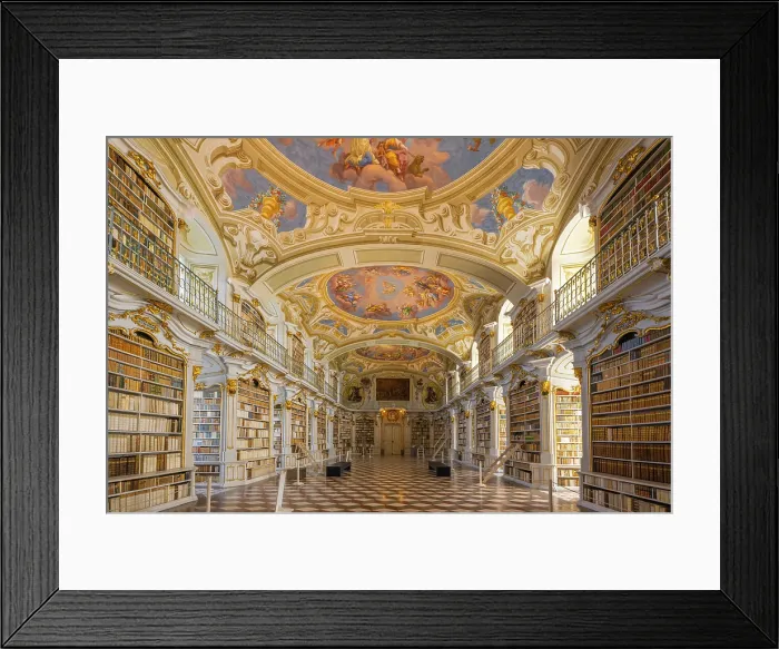 Framed Print : Admont Abbey, Admont, Styria, Austria Framed Print : Admont Abbey, Admont, Styria, Austria