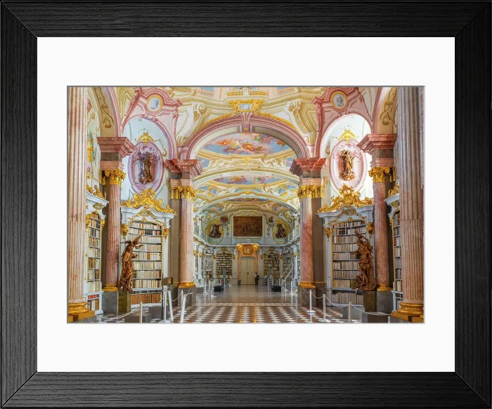 Framed Print : Admont Abbey, Admont, Styria, Austria