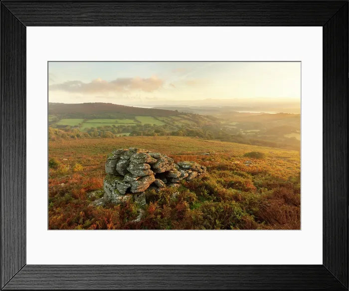 Framed Print : View over Dartmoor near Haytor, Dartmoor National Park, Devon, England Framed Print : View over Dartmoor near Haytor, Dartmoor National Park, Devon, England