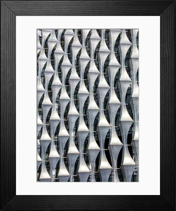 Framed Print : exterior of the US Embassy, Nine Elms, London, England Framed Print : exterior of the US Embassy, Nine Elms, London, England