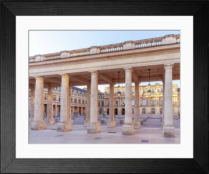 Framed Print : Palais Royale in Spring, Paris, France Framed Print : Palais Royale in Spring, Paris, France