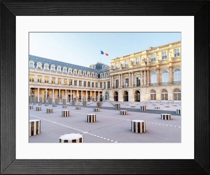 Framed Print : Palais Royale in Spring, Paris, France Framed Print : Palais Royale in Spring, Paris, France