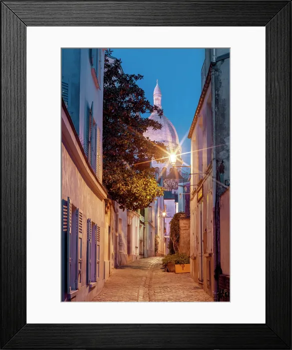 Framed Print : Montmartre, Paris, France Framed Print : Montmartre, Paris, France