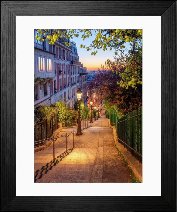 Framed Print : Montmartre, Paris, France