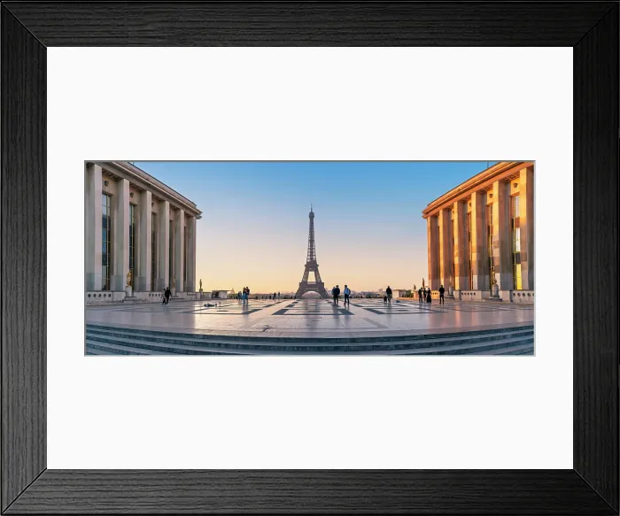 Framed Print : Trocadero at Sunrise, Paris, France Framed Print : Trocadero at Sunrise, Paris, France