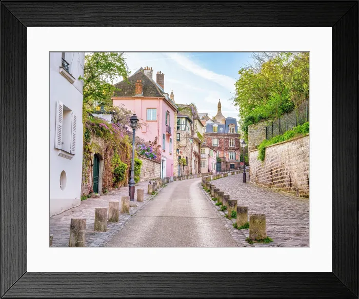 Framed Print : Montmartre, Paris, France Framed Print : Montmartre, Paris, France