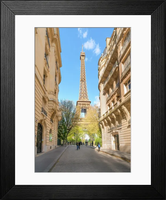Framed Print : Rue Buenos Aires, Paris, France Framed Print : Rue Buenos Aires, Paris, France