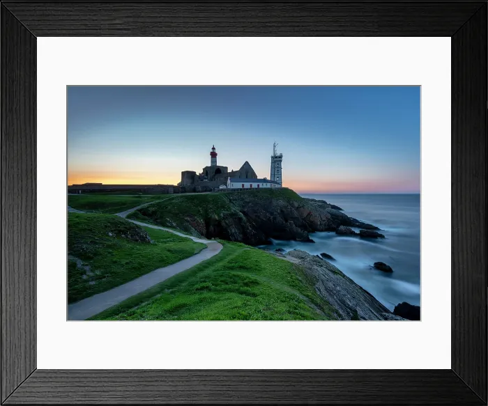 Framed Print : Saint-Mathieu Lighthouse at Sunrise, Plougonvelin, Finistere, Brittany, France Framed Print : Saint-Mathieu Lighthouse at Sunrise, Plougonvelin, Finistere, Brittany, France