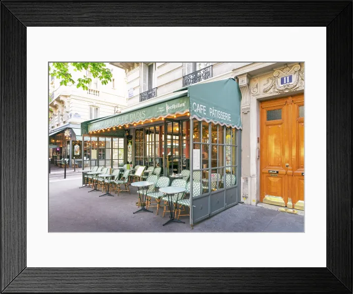 Framed Print : Cafe La Dame De Paris, Paris, France Framed Print : Cafe La Dame De Paris, Paris, France