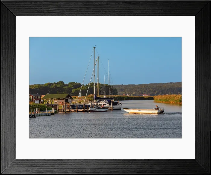 Framed Print : Ferry house Moritzdorf, Baaber Bek, Monchgut Peninsula, Rugen Island, Baltic Sea, Mecklenburg-Western Pomerania, Germany Framed Print : Ferry house Moritzdorf, Baaber Bek, Monchgut Peninsula, Rugen Island, Baltic Sea, Mecklenburg-Western Pomerania, Germany