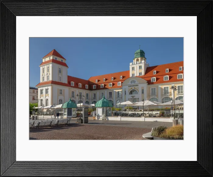 Framed Print : Spa house, Binz, Rugen Island, Baltic Sea, Mecklenburg-Western Pomerania, Germany Framed Print : Spa house, Binz, Rugen Island, Baltic Sea, Mecklenburg-Western Pomerania, Germany