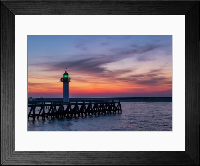 Framed Print : Trouville-sur-Mer Lighthouse, Normandy, France Framed Print : Trouville-sur-Mer Lighthouse, Normandy, France