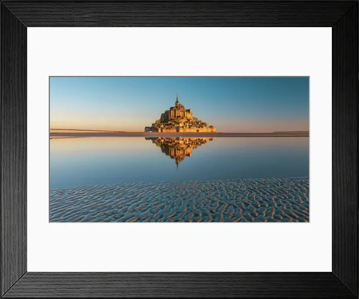 Framed Print : Mont Saint-Michel, Normandy, France Framed Print : Mont Saint-Michel, Normandy, France