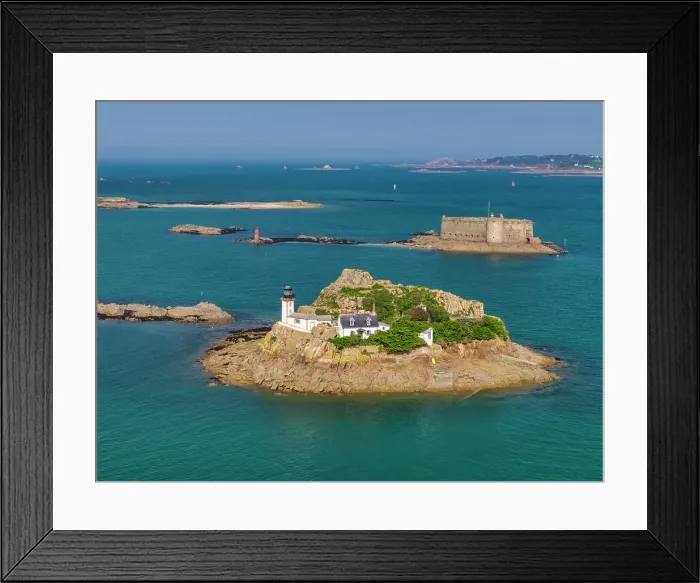 Framed Print : Ile Louet Lighthouse, Bay Of Morlaix, Brittany, France Framed Print : Ile Louet Lighthouse, Bay Of Morlaix, Brittany, France