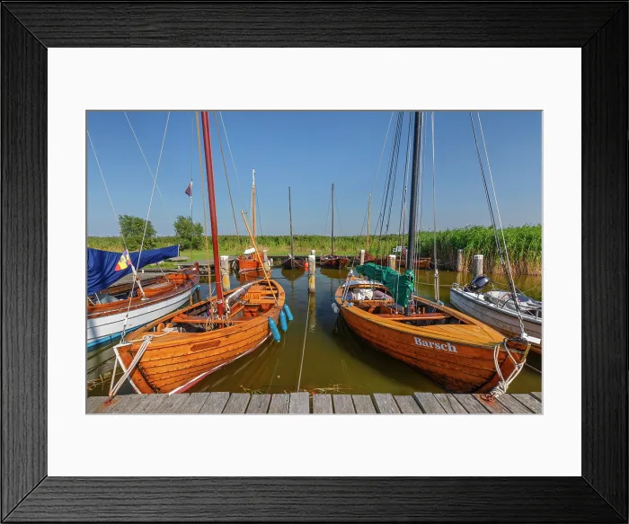 Framed Print : Port of Althagen, Ahrenshoop, Fisch-Darss-Zingst Peninsula, Fischland, Baltic Sea, Mecklenburg-Western Pomerania, Germany Framed Print : Port of Althagen, Ahrenshoop, Fisch-Darss-Zingst Peninsula, Fischland, Baltic Sea, Mecklenburg-Western Pomerania, Germany