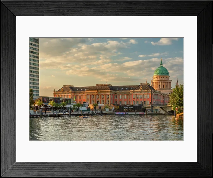 Framed Print : View over Havel River to Stadtschloss Castle and Nikolaikirche Church, Potsdam, Brandenburg, Germany Framed Print : View over Havel River to Stadtschloss Castle and Nikolaikirche Church, Potsdam, Brandenburg, Germany