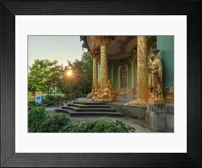 Framed Print : Chinese Teahouse, Sanssouci, Potsdam, Brandenburg, Germany Framed Print : Chinese Teahouse, Sanssouci, Potsdam, Brandenburg, Germany