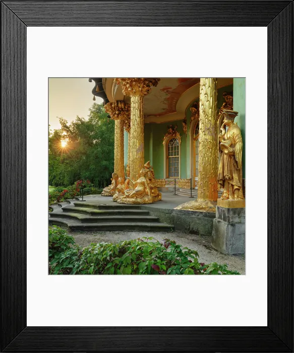 Framed Print : Chinese Teahouse, Sanssouci, Potsdam, Brandenburg, Germany Framed Print : Chinese Teahouse, Sanssouci, Potsdam, Brandenburg, Germany