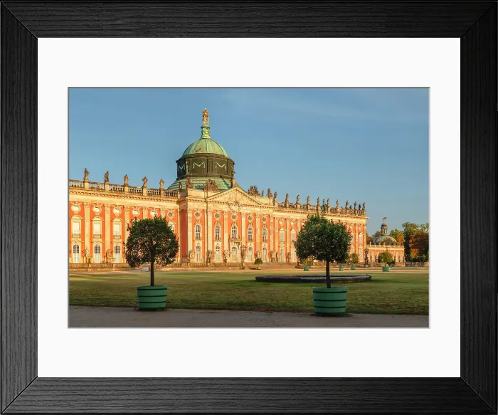 Framed Print : Neues Palais Palace, Sanssouci, Potsdam, Brandenburg, Germany Framed Print : Neues Palais Palace, Sanssouci, Potsdam, Brandenburg, Germany