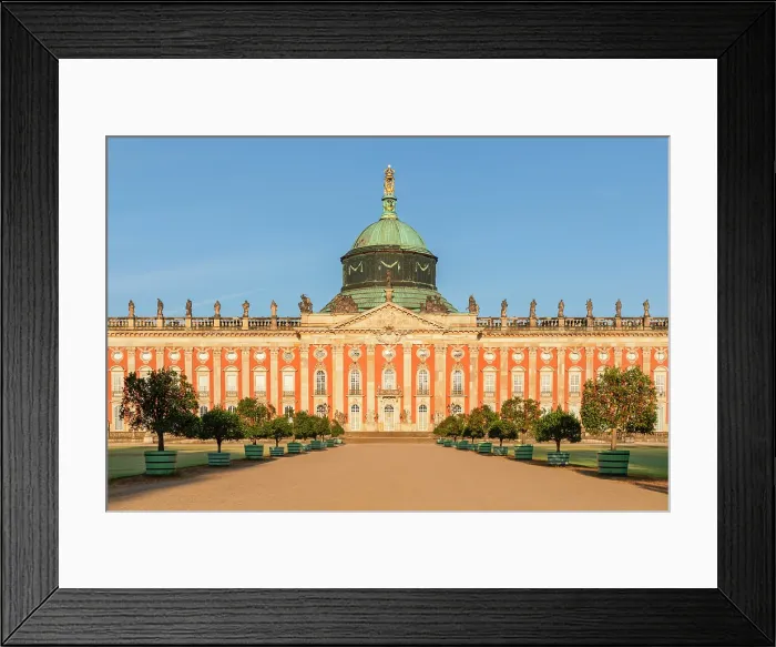 Framed Print : Neues Palais Palace, Sanssouci, Potsdam, Brandenburg, Germany Framed Print : Neues Palais Palace, Sanssouci, Potsdam, Brandenburg, Germany