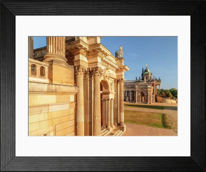 Framed Print : Communs, Sanssouci, Potsdam, Brandenburg, Germany Framed Print : Communs, Sanssouci, Potsdam, Brandenburg, Germany