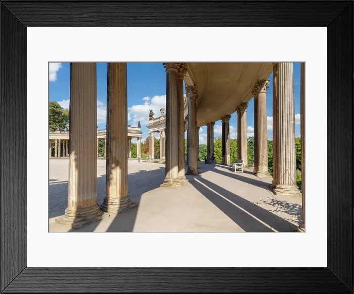 Framed Print : Ehrenhof Courtyard of Schloss Sanssouci Palace, Potsdam, Brandenburg, Germany Framed Print : Ehrenhof Courtyard of Schloss Sanssouci Palace, Potsdam, Brandenburg, Germany