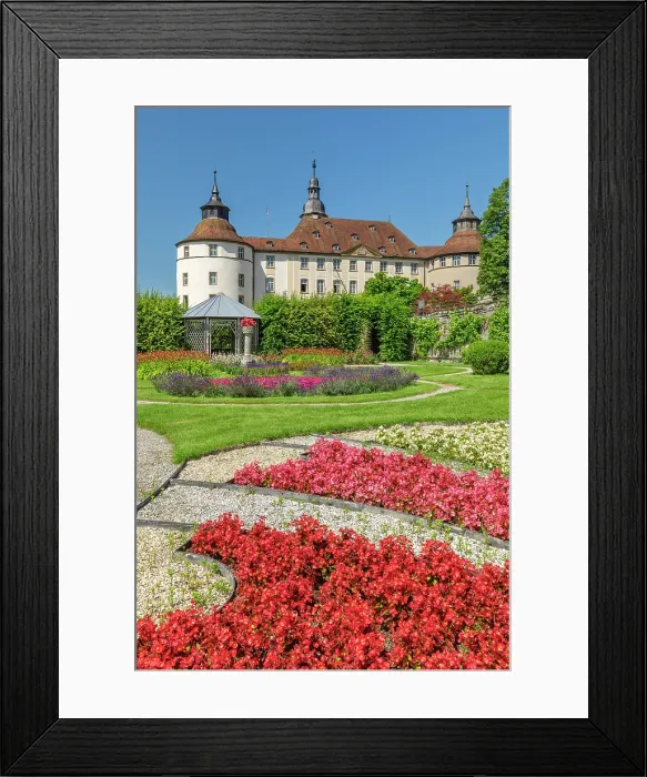 Framed Print : Schloss Langenburg Castle, Langenburg, Hohenlohe, Baden-Württemberg, Germany Framed Print : Schloss Langenburg Castle, Langenburg, Hohenlohe, Baden-Württemberg, Germany