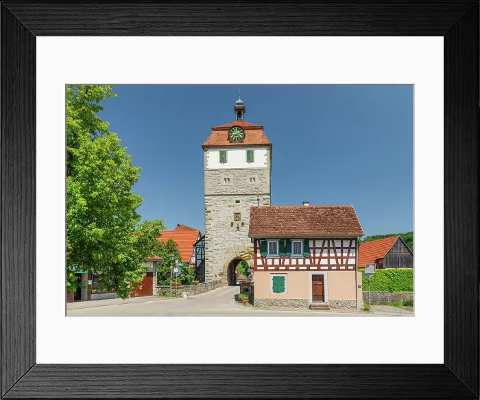 Framed Print : Torturm Tower, Vellberg, Hohenlohe, Baden-Württemberg, Germany Framed Print : Torturm Tower, Vellberg, Hohenlohe, Baden-Württemberg, Germany