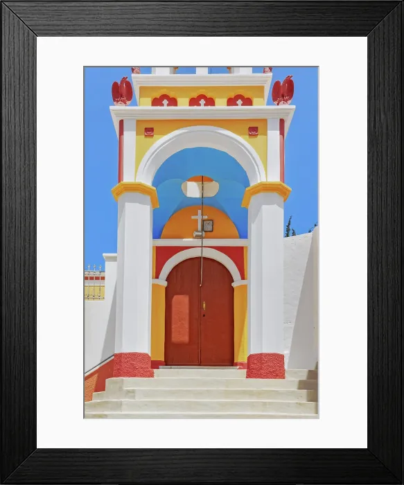 Framed Print : Orthodox church, Chorio, Symi Island, Dodecanese Islands, Greece Framed Print : Orthodox church, Chorio, Symi Island, Dodecanese Islands, Greece