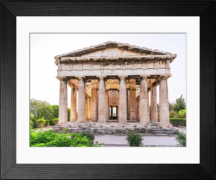 Framed Print : Temple of Hephaestus, Ancient Agora of Athens, Athens, Greece Framed Print : Temple of Hephaestus, Ancient Agora of Athens, Athens, Greece