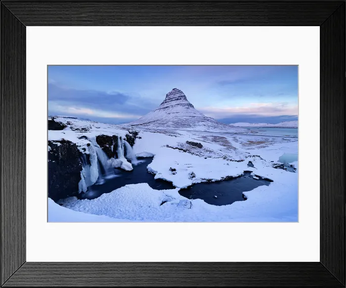 Framed Print : Kirkjufellsfoss waterfall, Snaefellsnes peninsula, Vesturland region, Iceland Framed Print : Kirkjufellsfoss waterfall, Snaefellsnes peninsula, Vesturland region, Iceland