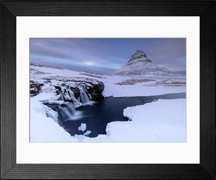 Framed Print : Kirkjufellsfoss waterfall, Snaefellsnes peninsula, Vesturland region, Iceland Framed Print : Kirkjufellsfoss waterfall, Snaefellsnes peninsula, Vesturland region, Iceland