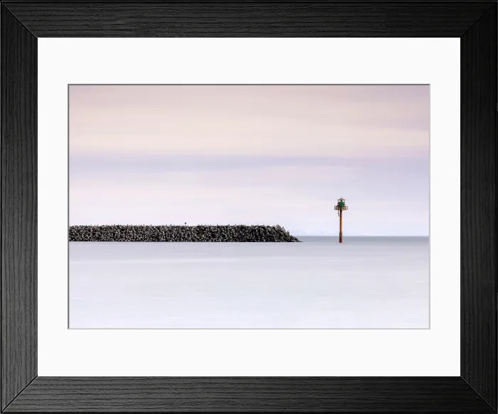 Framed Print : Seabirds resting on stone breakwater, near Rif, Snaefellsnes Peninsula, Iceland Framed Print : Seabirds resting on stone breakwater, near Rif, Snaefellsnes Peninsula, Iceland