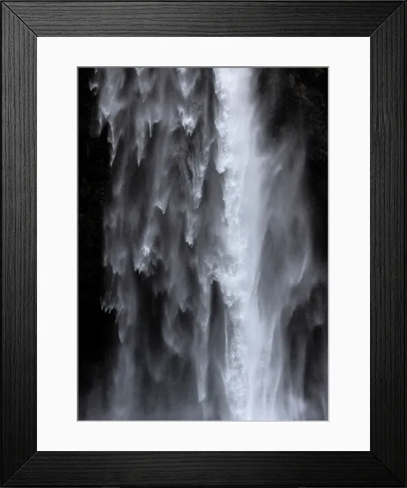 Framed Print : Detail of Seljalandsfoss, waterfall, South Iceland Framed Print : Detail of Seljalandsfoss, waterfall, South Iceland