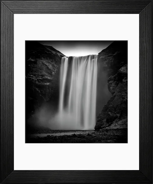 Framed Print : Skogafoss (waterfall), Skogar, South Iceland Framed Print : Skogafoss (waterfall), Skogar, South Iceland