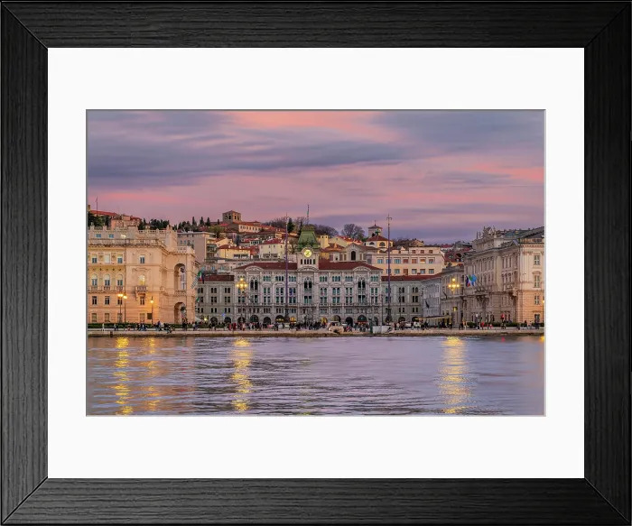 Framed Print : Piazza Unita d'Italia, Trieste, Friuli-Venezia Giulia, Italy Framed Print : Piazza Unita d'Italia, Trieste, Friuli-Venezia Giulia, Italy